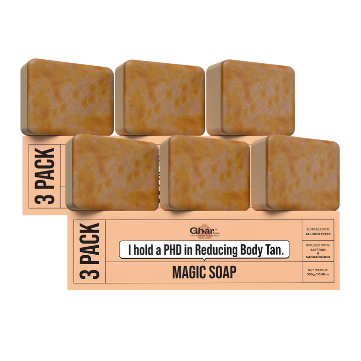 Magic Soap (Sandal Wood and Saffron Soap)